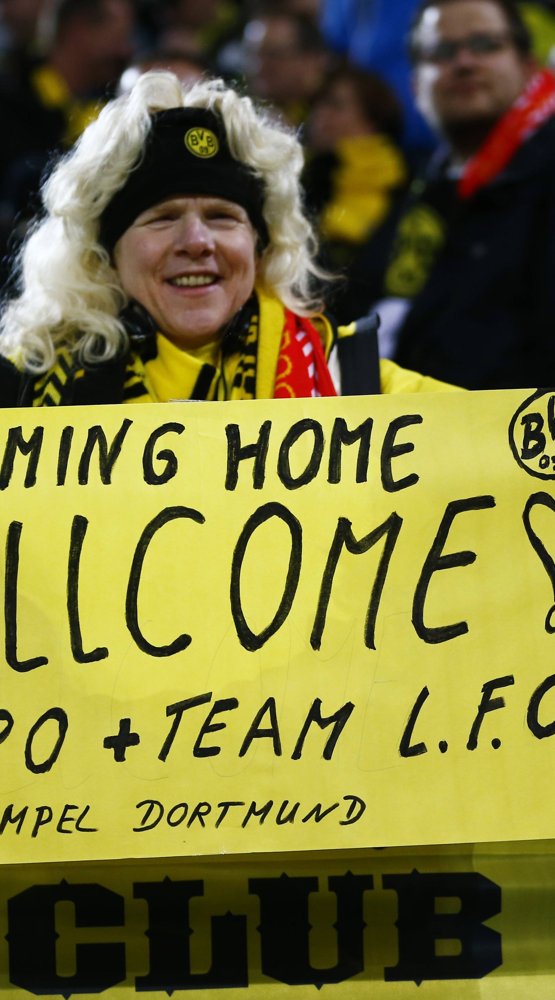 Borussia Dortmund v Liverpool - UEFA Europa League Quarter Final First Leg