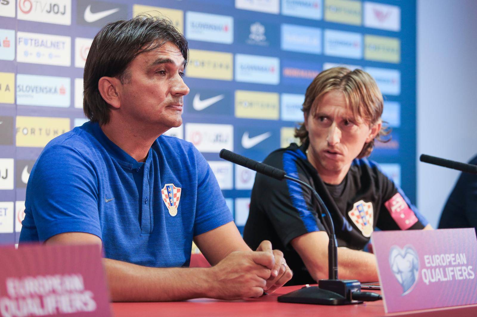 Trnava: Dalić i Modrić na konferenciji uoči utakmice protiv Slovačke