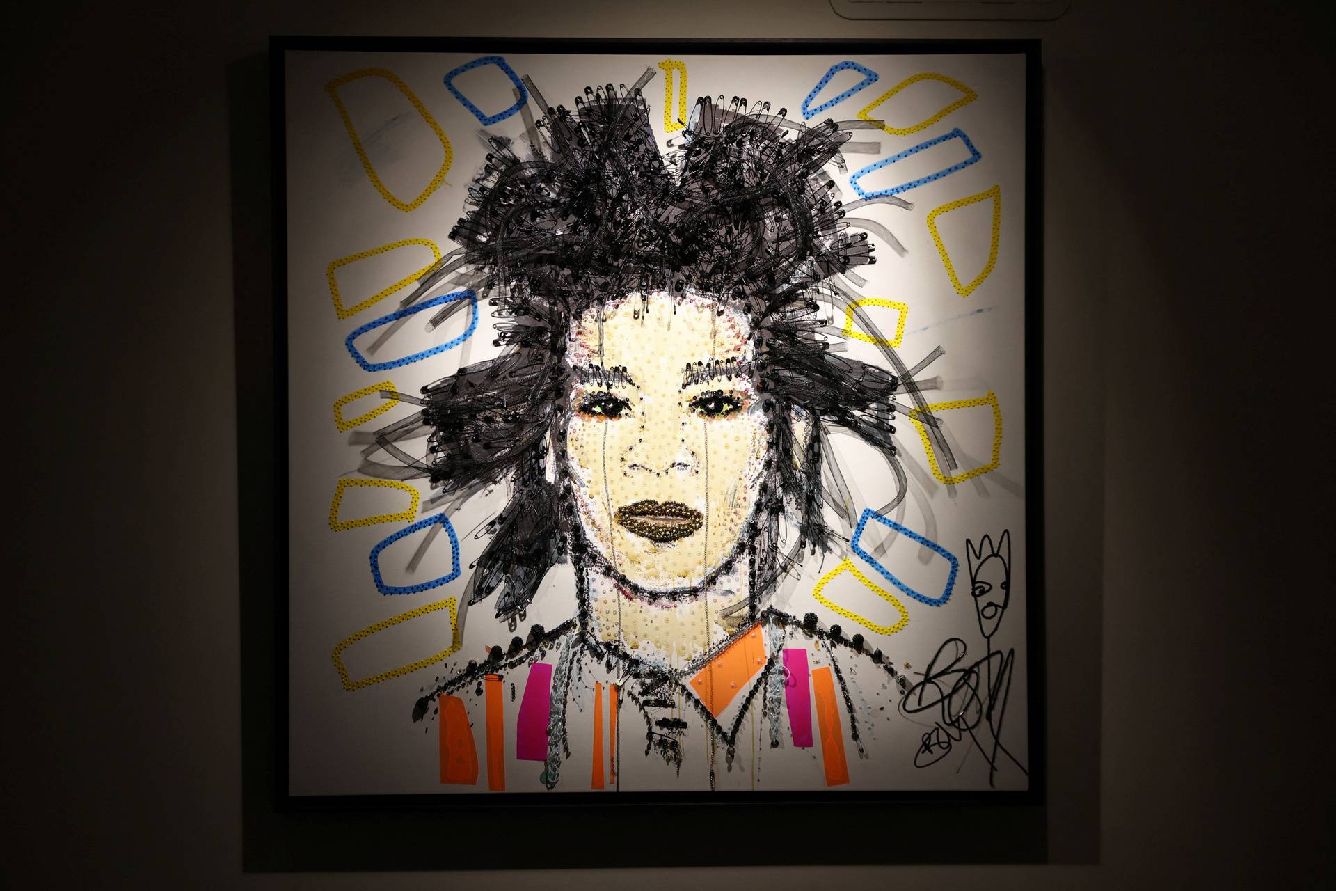 Boy George exhibition at Castle Fine Art in London