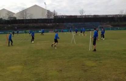 Dinamovci odradili prvi trening na pripremama u Međugorju