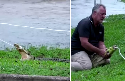 VIDEO Kolaps u Australiji! Na ulicama krokodili, poplave su potopile aerodrome i avione