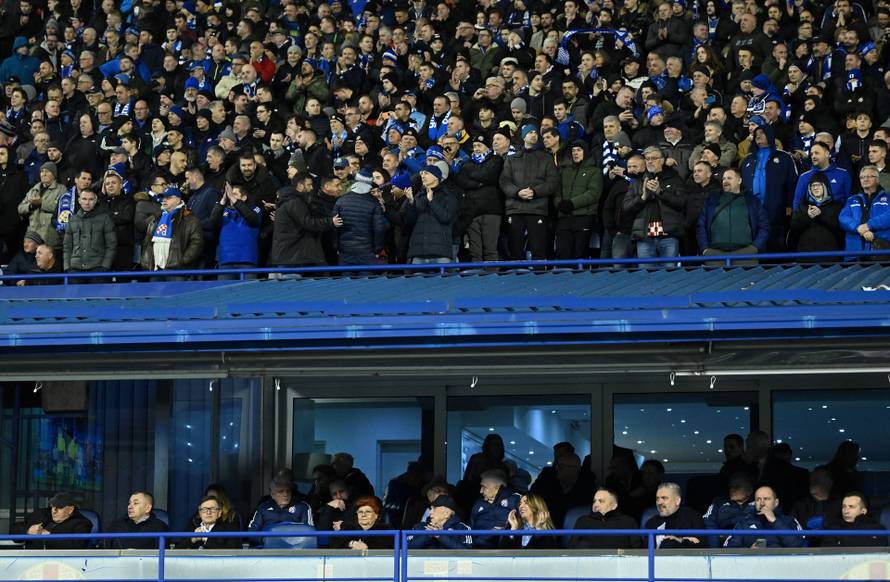 Zagreb: Uzvanici u svečanoj loži maksimirskog stadiona
