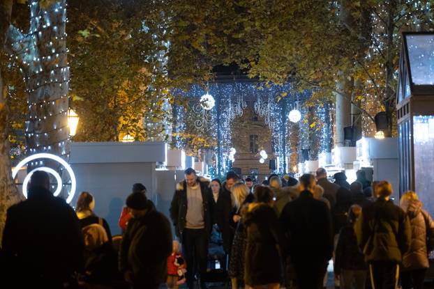 Adventski ugođaj u centru Zagreba