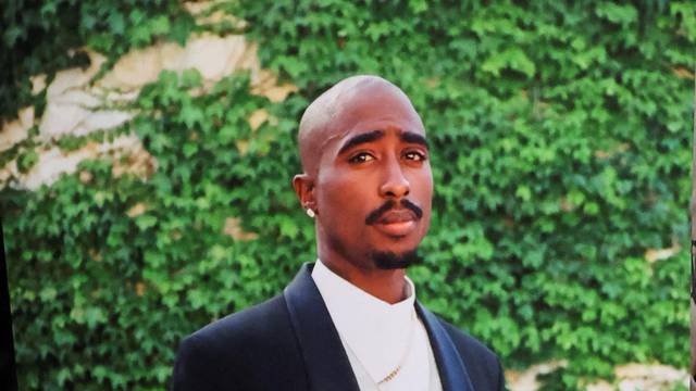 Rapper Tupac Shakur's star is unveiled posthumously on the Hollywood Walk of Fame in Los Angeles