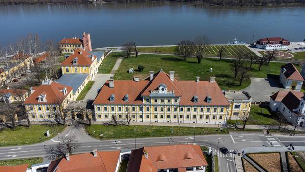 Vukovar: Pogled iz zraka na Dvorac Eltz