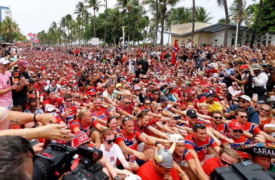 FIFA World Cup 2026 - Norway fans gather in Miami Beach