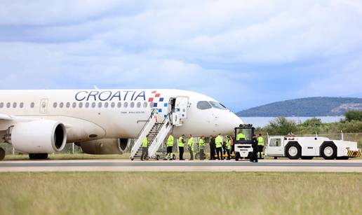 FOTO Mjesto nesre&cacute;e u Splitu: Ovdje je izletio avion Croatia Airlinesa, poznati su detalji