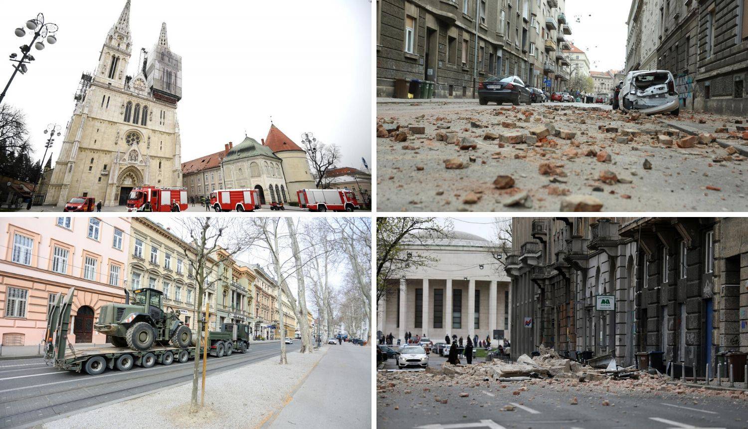 Zagreb je podrhtavao i u noći, Slovenija nam poslala pomoć