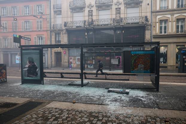 Nationwide protests in France against the cost of living