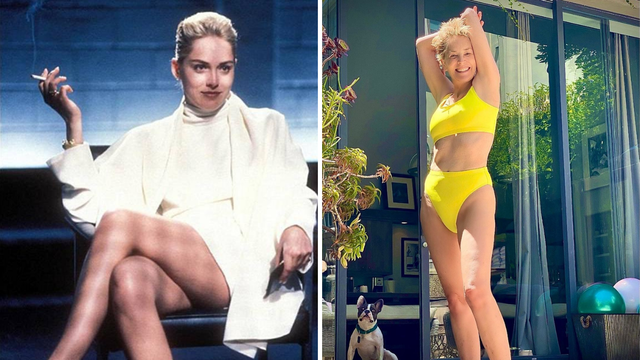 Sharon Stone pozirala u žutom bikiniju: 'I pas zna da si bomba'