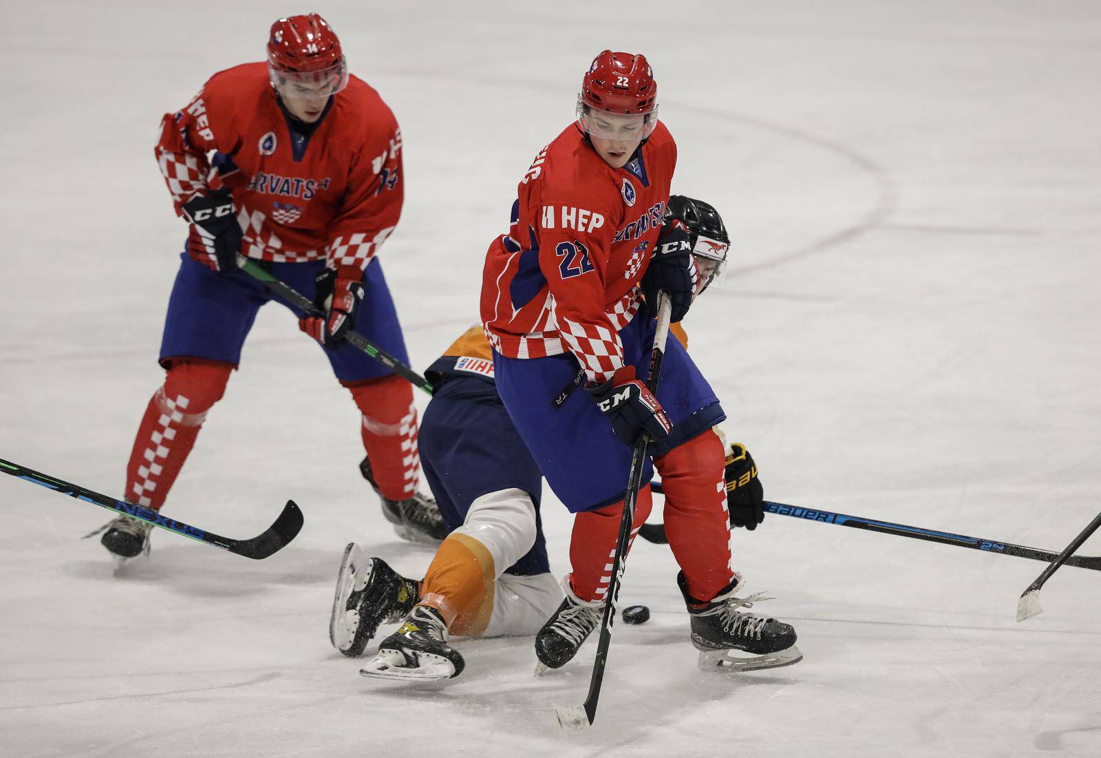 Zagreb: Svjetsko prvenstvo u Hokeju na ledu, Hrvatska - Nizozemska