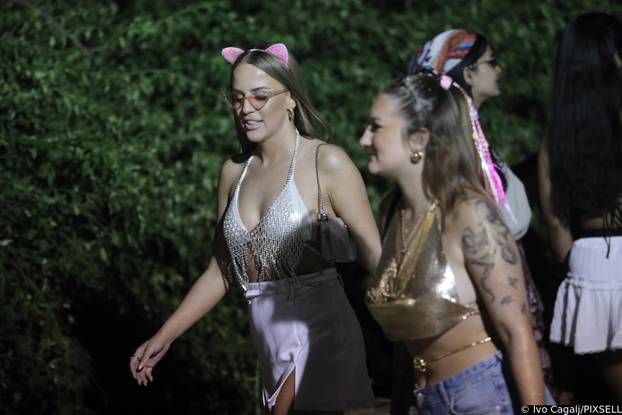 Split: Dolazak partijanera na drugu večer Ultra Europe festivala 2025.