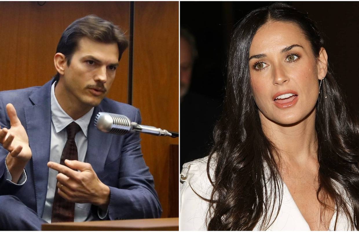 Kutcher ne mari za prozivke Demi Moore: 'Život je dobar...'