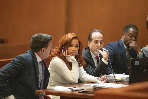 Rapper Cardi B appears at the Queens County Criminal Court in New York