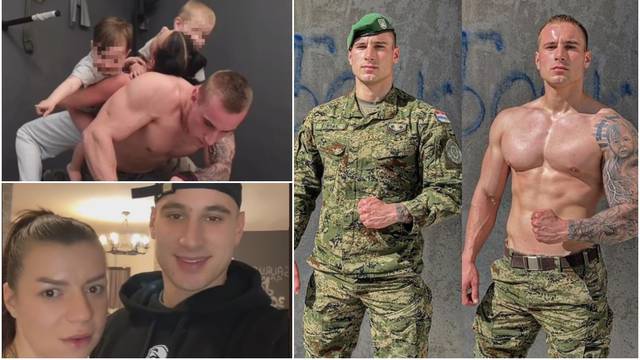 Hrvatski vojnik koji je zvijezda TikToka progovorio o obitelji: 'Prvenstveno sam suprug i otac'