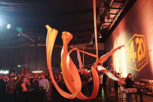 Zagreb: Atmosfera na proslavi 20. rođendana 24sata