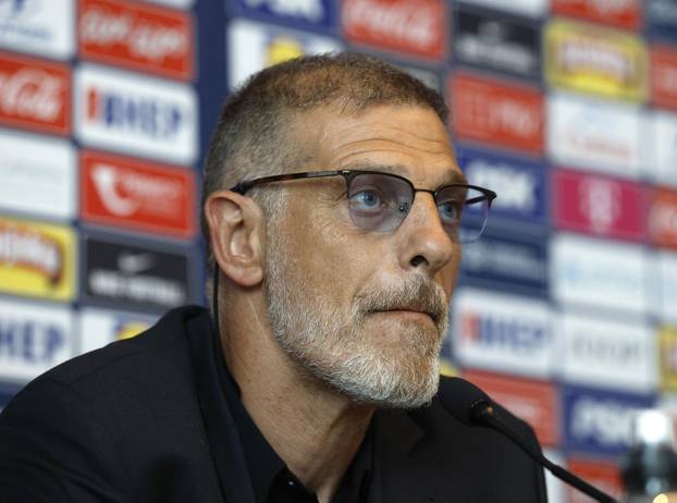 Slaven Bilic presented as new head coach of the Croatian national soccer team