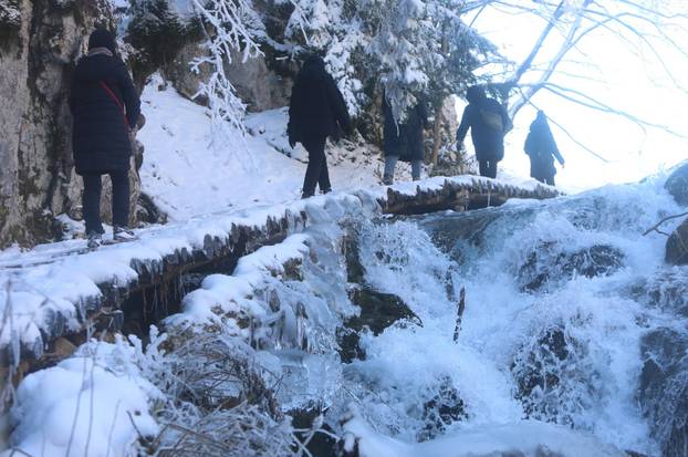 Plitvice pod snijegom i ledom