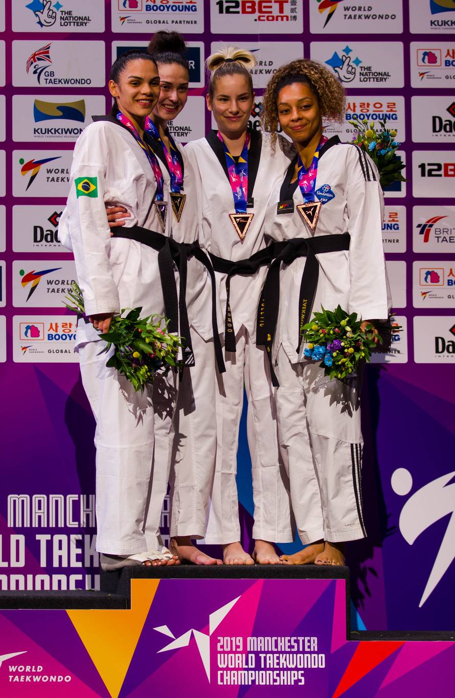 'Nisam mislila na medalju prije kraja borbe, to mi je pomoglo'