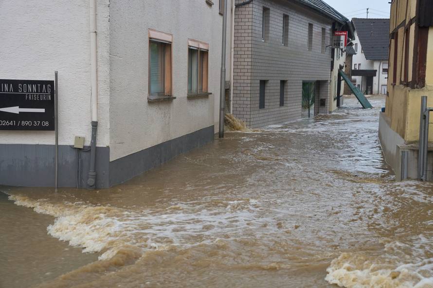 Storm in Rhineland-Palatinate