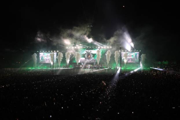 Primeira Liga - Sporting CP celebrate winning the Primeira Liga