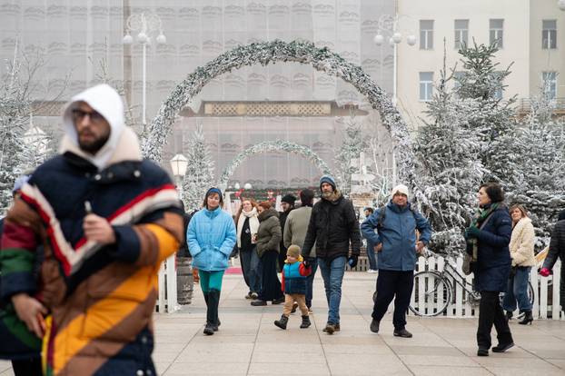 Zagreb: Subotnje prijepodne u centru grada 