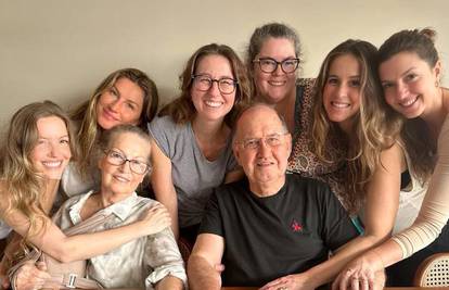 Gisele Bundchen objavila fotke s obitelji i pokazala pet sestara: Koliko ljepote za jednim stolom
