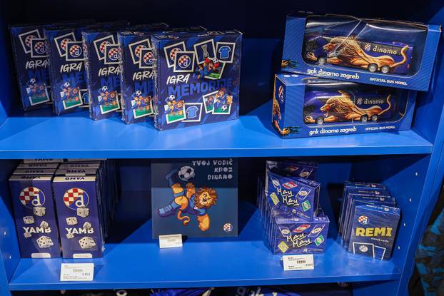 Zagreb: Otvorenje novog Dinamovog fan shopa