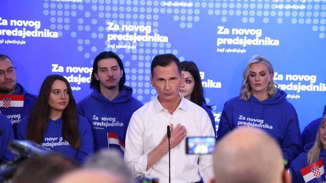 Zagreb: Dragan Primorac predstavio slogan predsjedničke kampanje