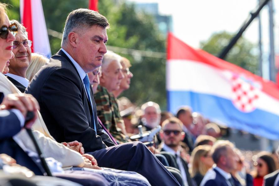 Zagreb: Svečani vojni mimohod u povodu 30 godina VRO Oluja