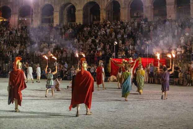 Borbe gladijatora u pulskoj Areni