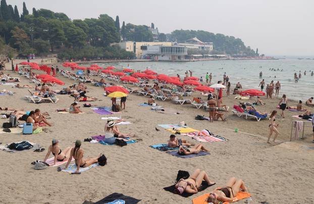 Zadnji trzaji ljeta na splitskim plažama