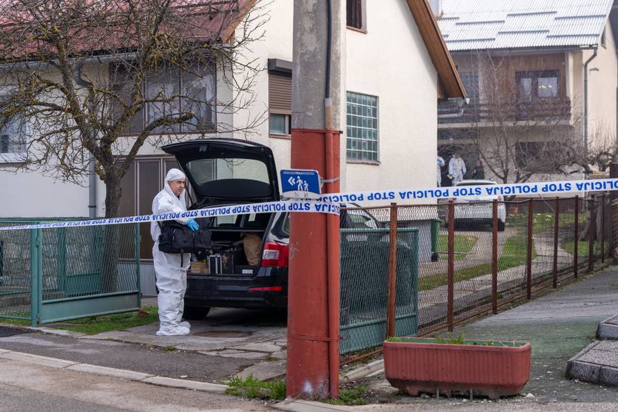 Dvostruko ubojstvo u Gospiću, očevid u tijeku