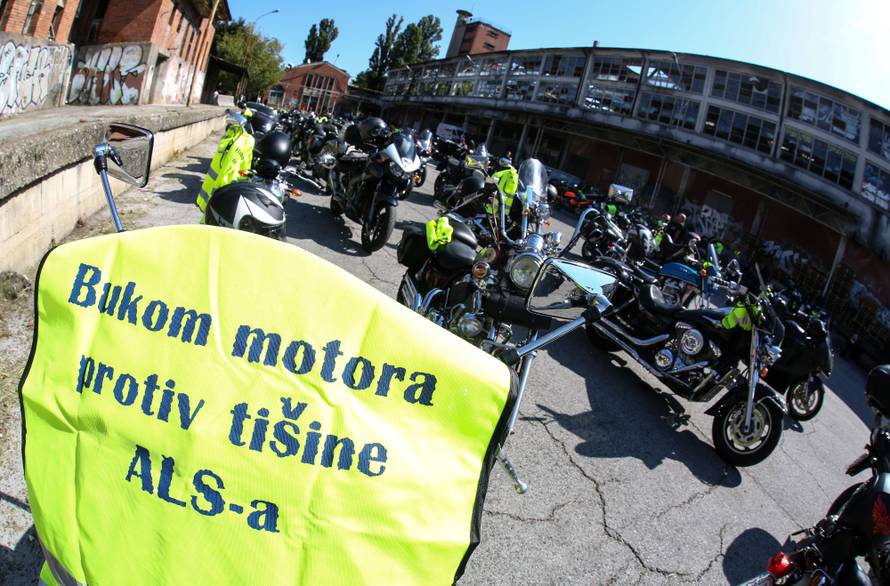 Stotine motociklista 'Bukom motora protiv tišine ALS-a!'