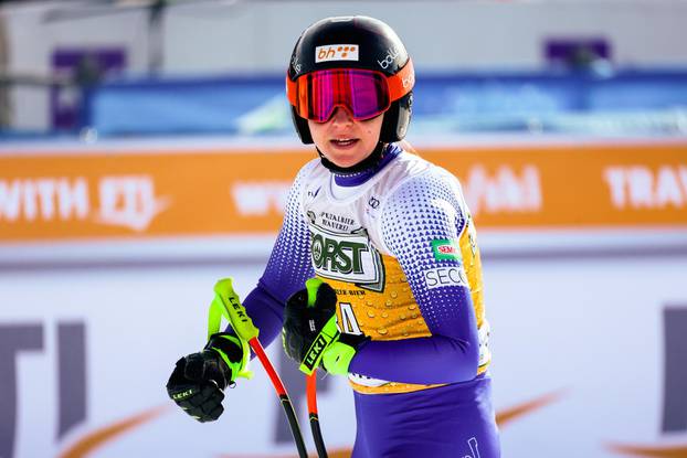 alpine ski race - 2023 Audi FIS Ski World Cup - Women's Downhill