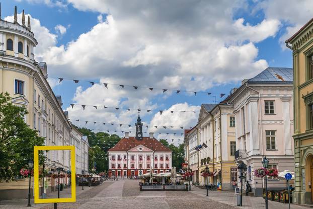 View of Tartu, Estonia