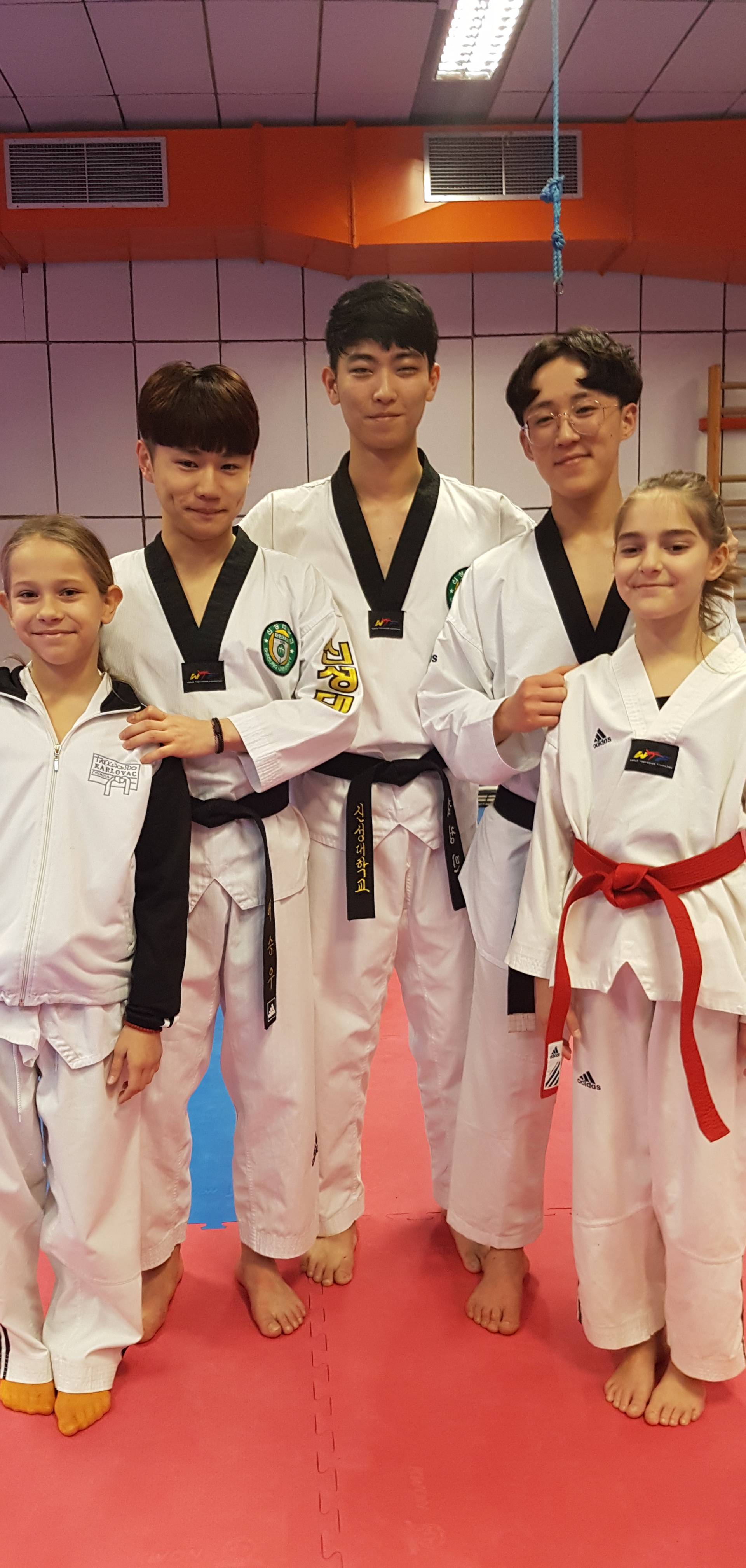 Korejski studenti taekwondoa dva mjeseca podučavali Hrvate