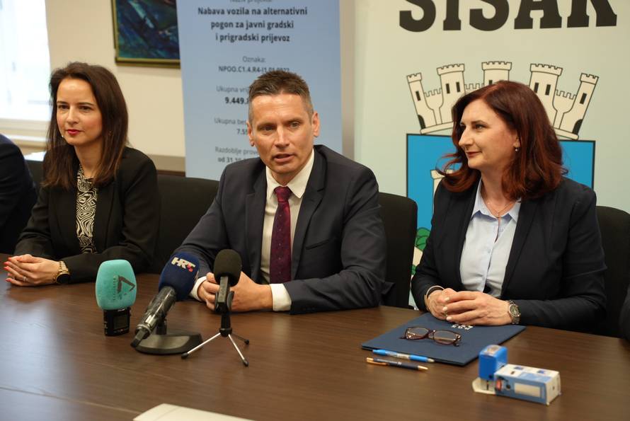 Sisak će dobiti 12 autobusa na alternativni pogon. Izgradit će i cijelu infrastrukturu punionica