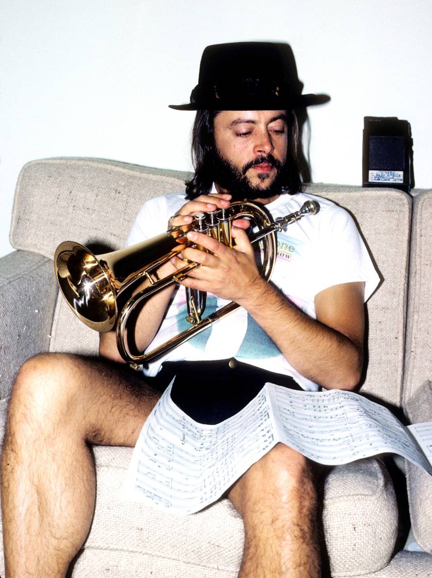 LOS ANGELES - FEBRUARY 23:   Chuck Mangione performing on the TV show "Solid Gold". Credit: Ron Wolfson  / MediaPunch