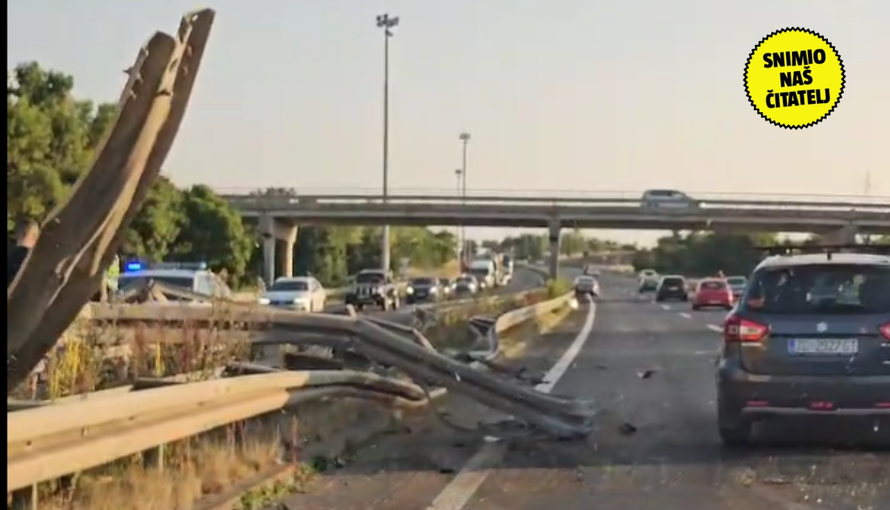 VIDEO Jedan mrtav u nesreći na A4. Sudarili se kombi, motocikl i dva automobila: 'Veliki je kaos'