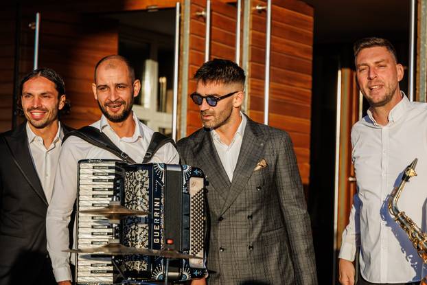 Split: Marko i Iris Livaja na vjenčanju Ivone i Anthonyja Kalika