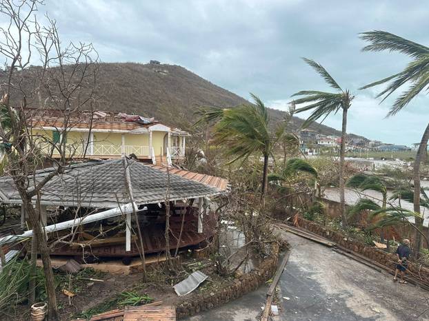 Hurricane Beryl hits St. Vincent and the Grenadines