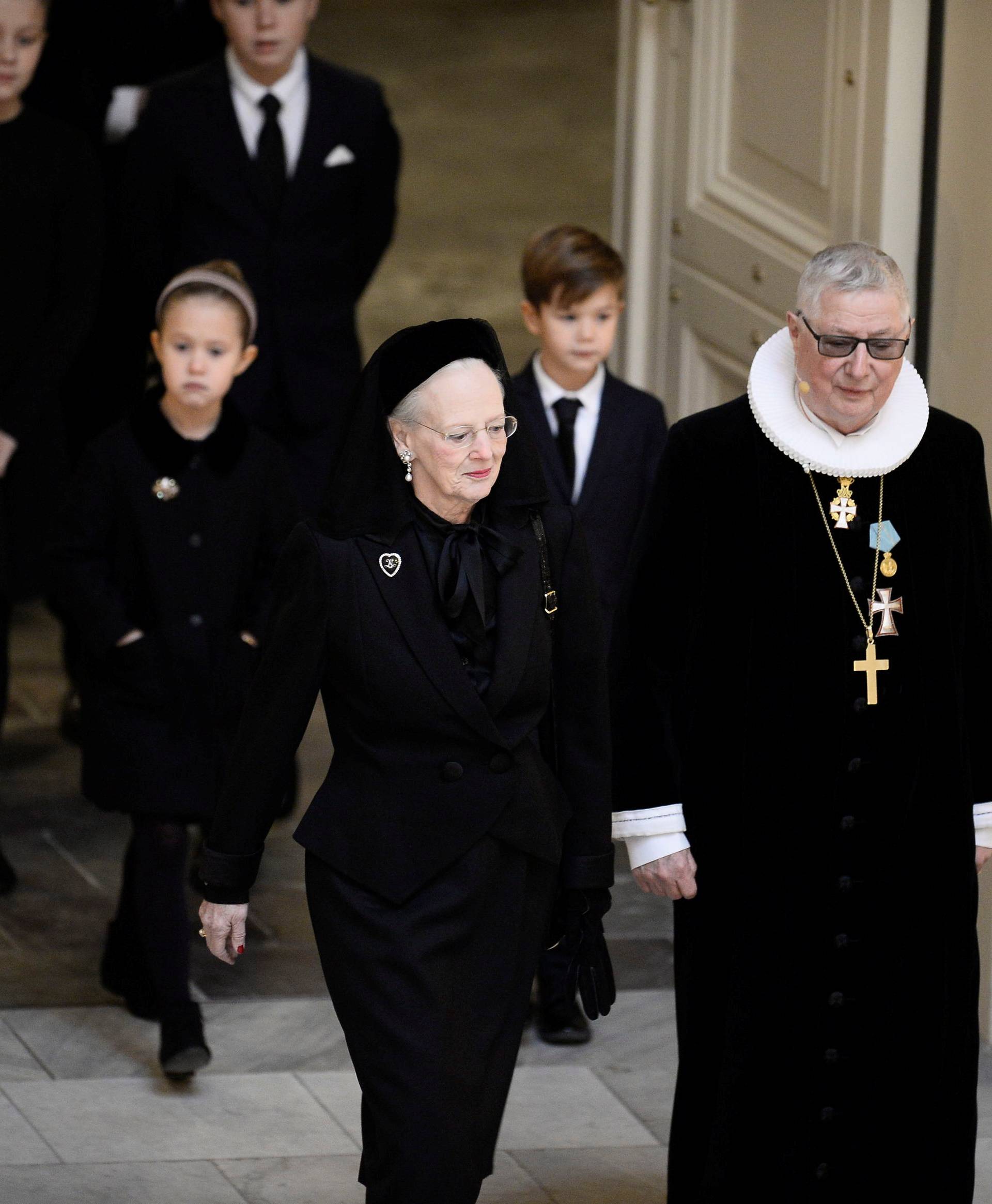 Prince Henrik's funeral in Copenhagen