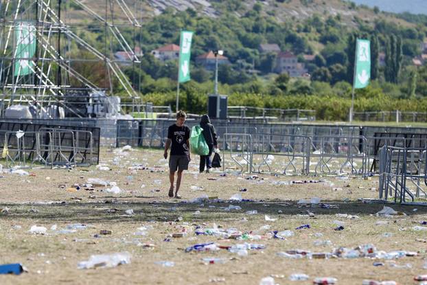 Jutro nakon koncerta Marka Perkovića Thompsona na sinjskom hipodromu