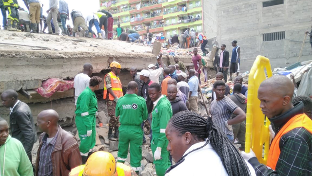 Srušila se stambena zgrada u Nairobiju, ljudi pod ruševinama