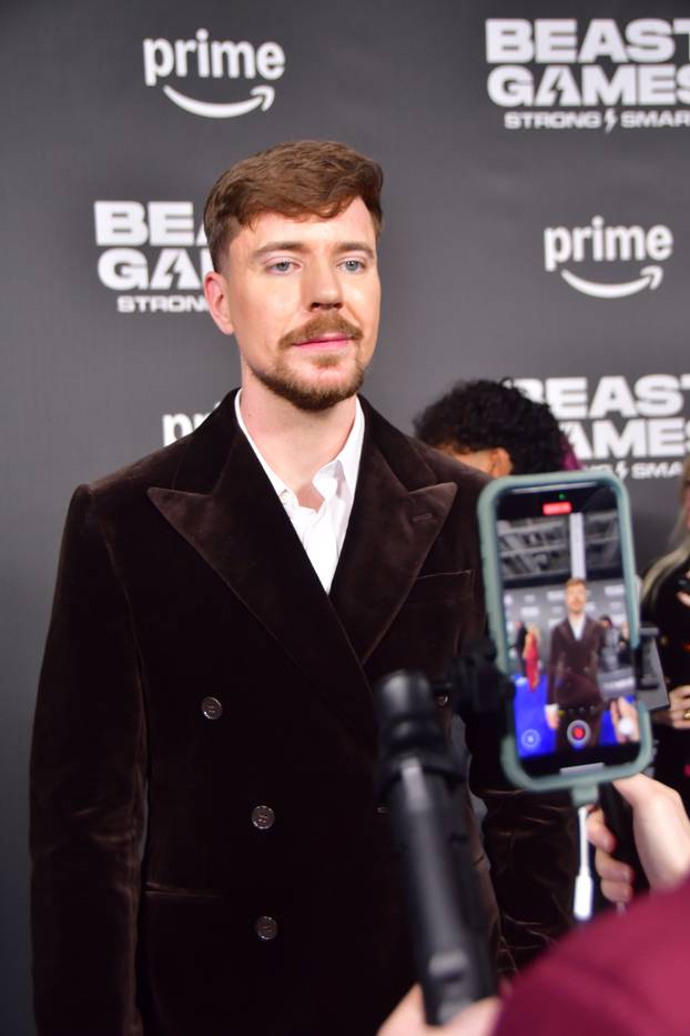 US: Red carpet for Beast Games season 2 in Los Angeles