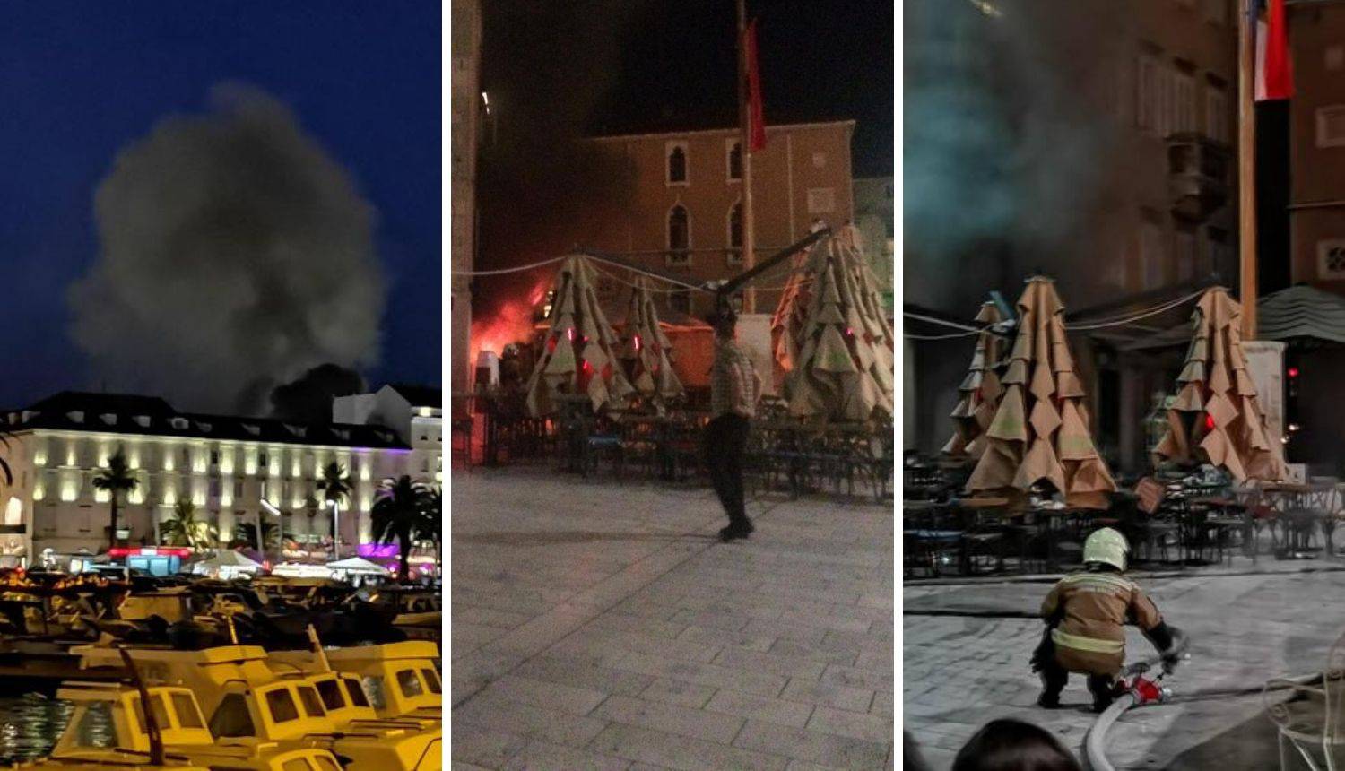Pijan naletio na vatrogasce koji su jurili gasiti požar u Splitu