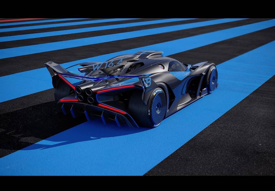 Nevjerojatni Bugatti Bolide s 1850 KS je brži i od Formule 1