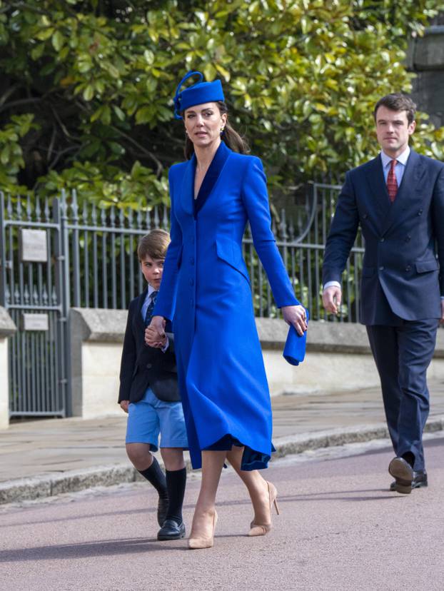 Royal Family at St George's Chapel