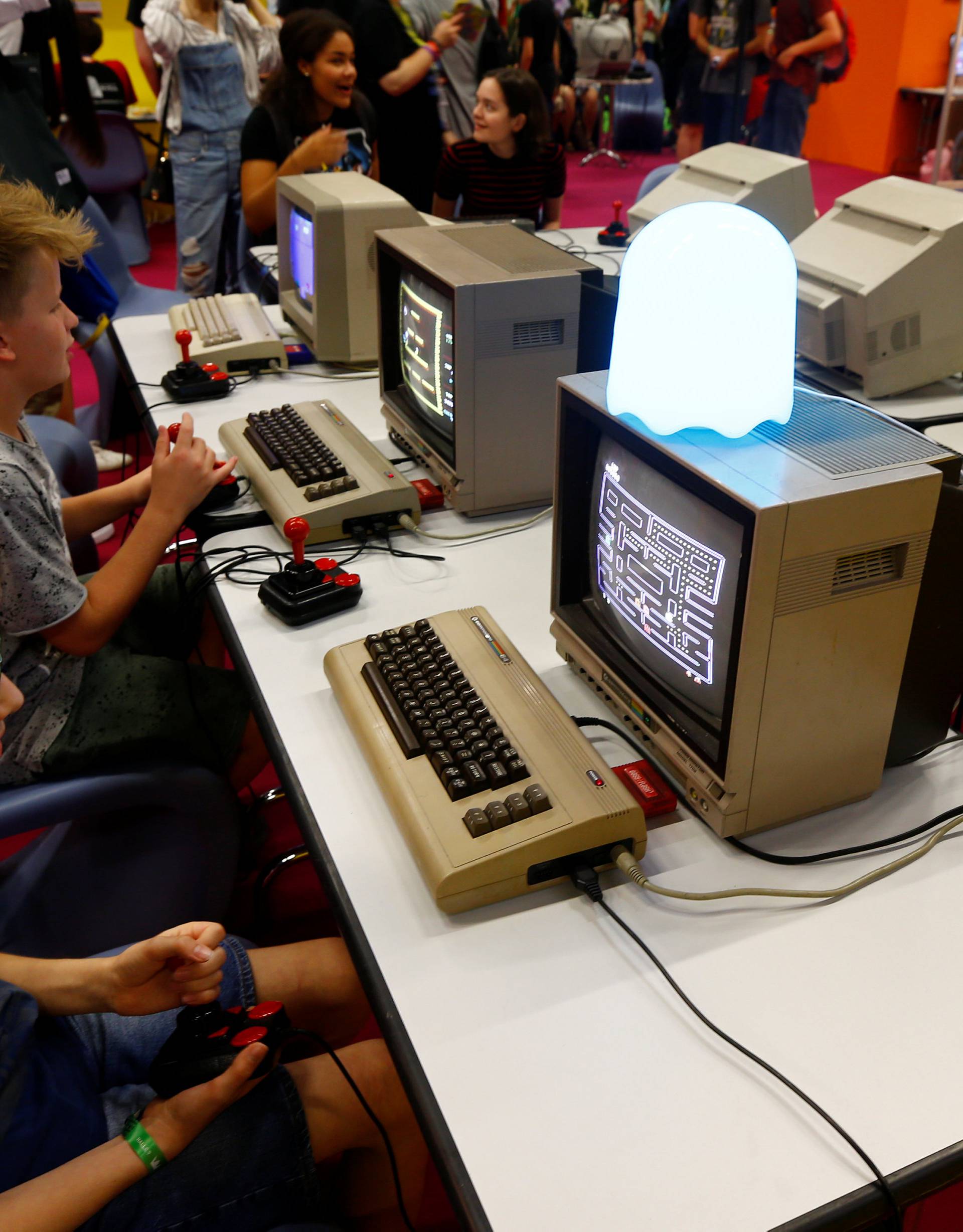 First public day of the computer games fair Gamescom in Cologne